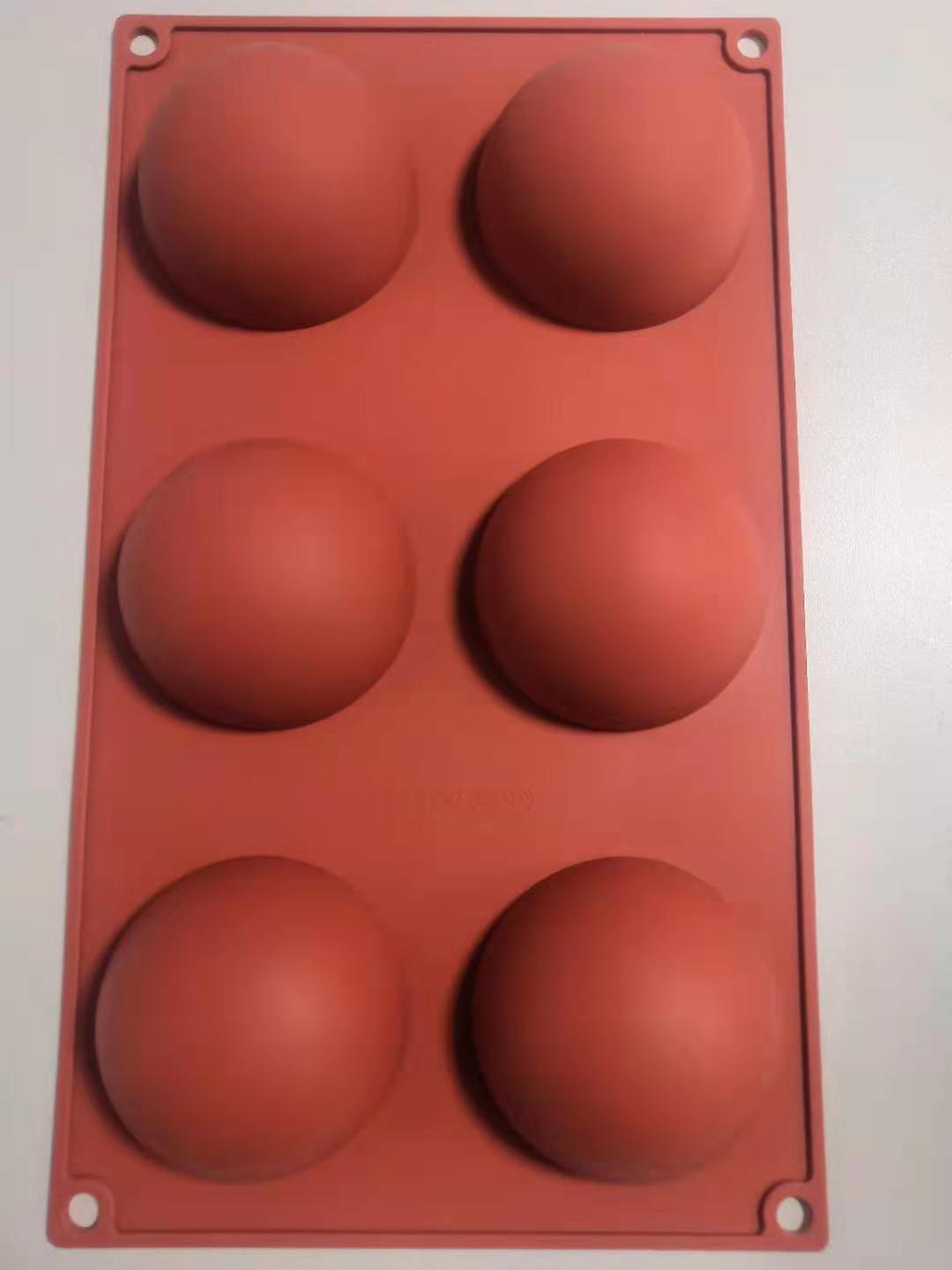 Forma prajituri, Silicon, Rosu