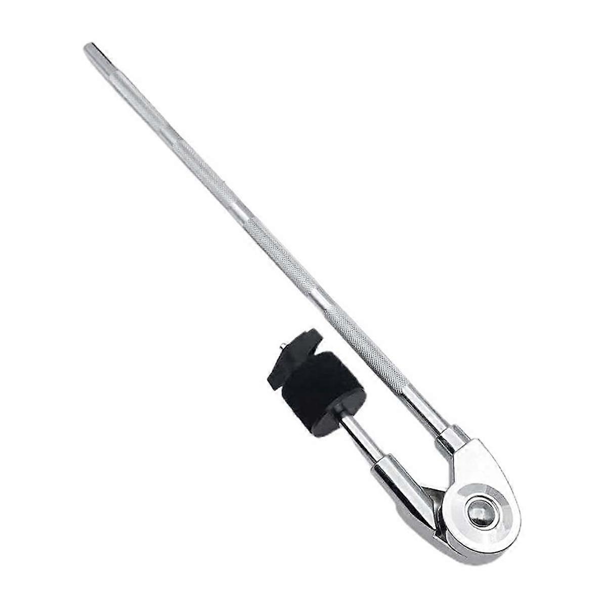 Drum Extension Clamp Cymbal,Removable,Drum Accessories, Cymbal Clamp Holder for Drum Percussion Instrument Drum Rod