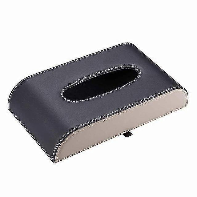 Car Leather Tissue Box Holder Interior Decoration
