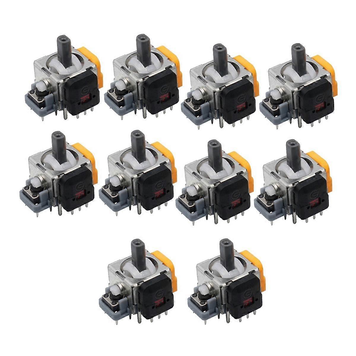 10Pcs Hall Electromagnetic Joystick for Game Console Hall Joystick Sensor Module Potentiometer