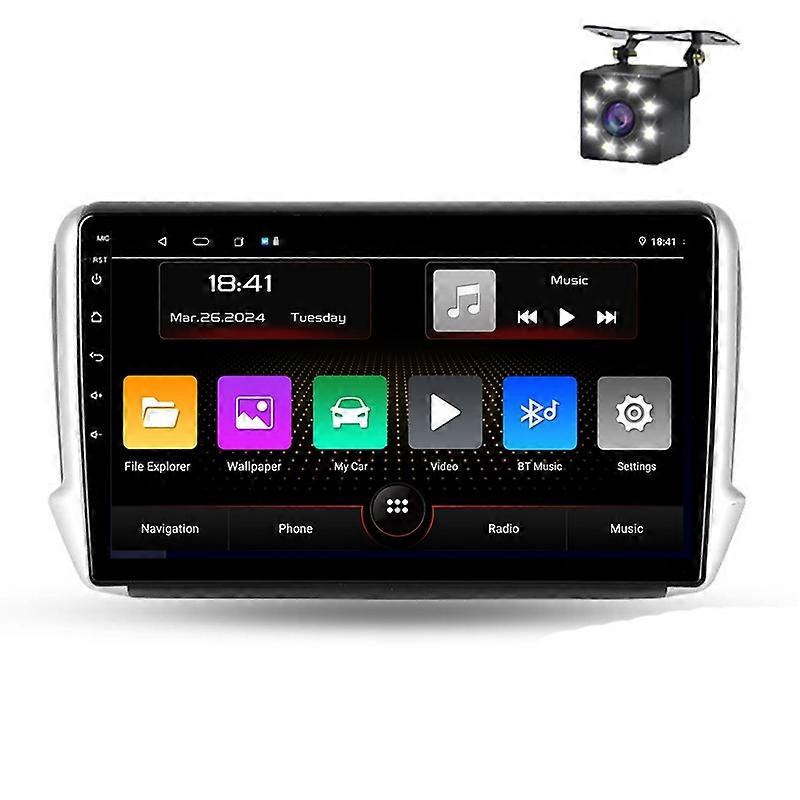 For Peugeot 2008 1 2013 - 2020 Car Radio Multimedia Video Player Carplay Navigation