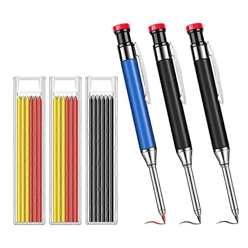 Carpenter's Pencils Deep Hole Marker Carpenter's Pencils Pencil Workshop Mechanical Pencil Marker f