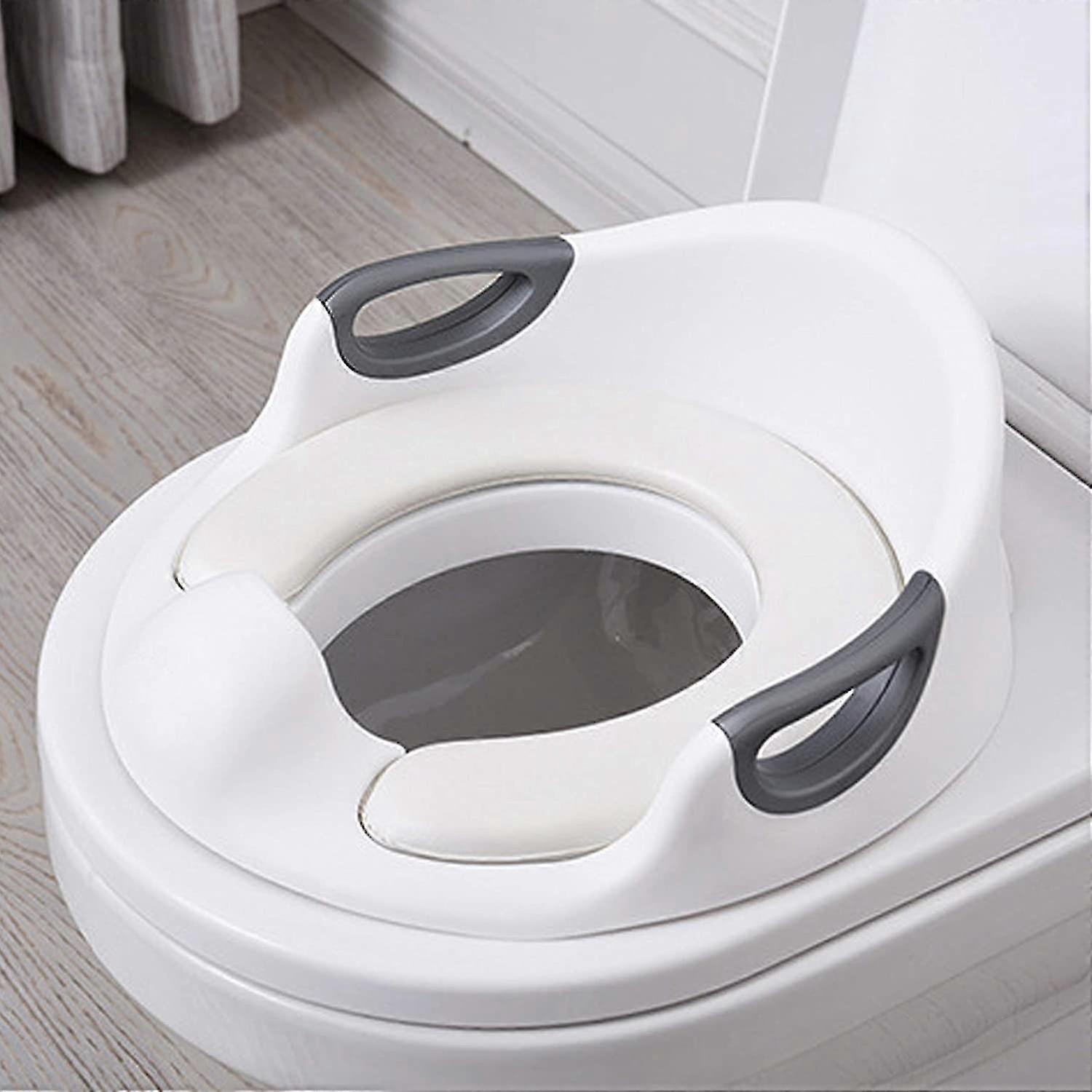 المرحاض الداعم الطفل المرحاض مقعد المرحاض الداعم مقعد المرحاض نونية الطفل حجم المرحاض الدائري للطفل (أبيض)