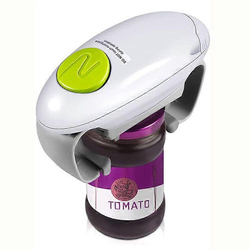 Electric Can Opener Automatic Bottle Opener Handheld Jar Tin Opener One Touch Jar Opener Kitchen Gadgets