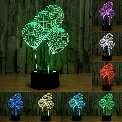 Balloon Style 3D Touch Switch Control LED Light