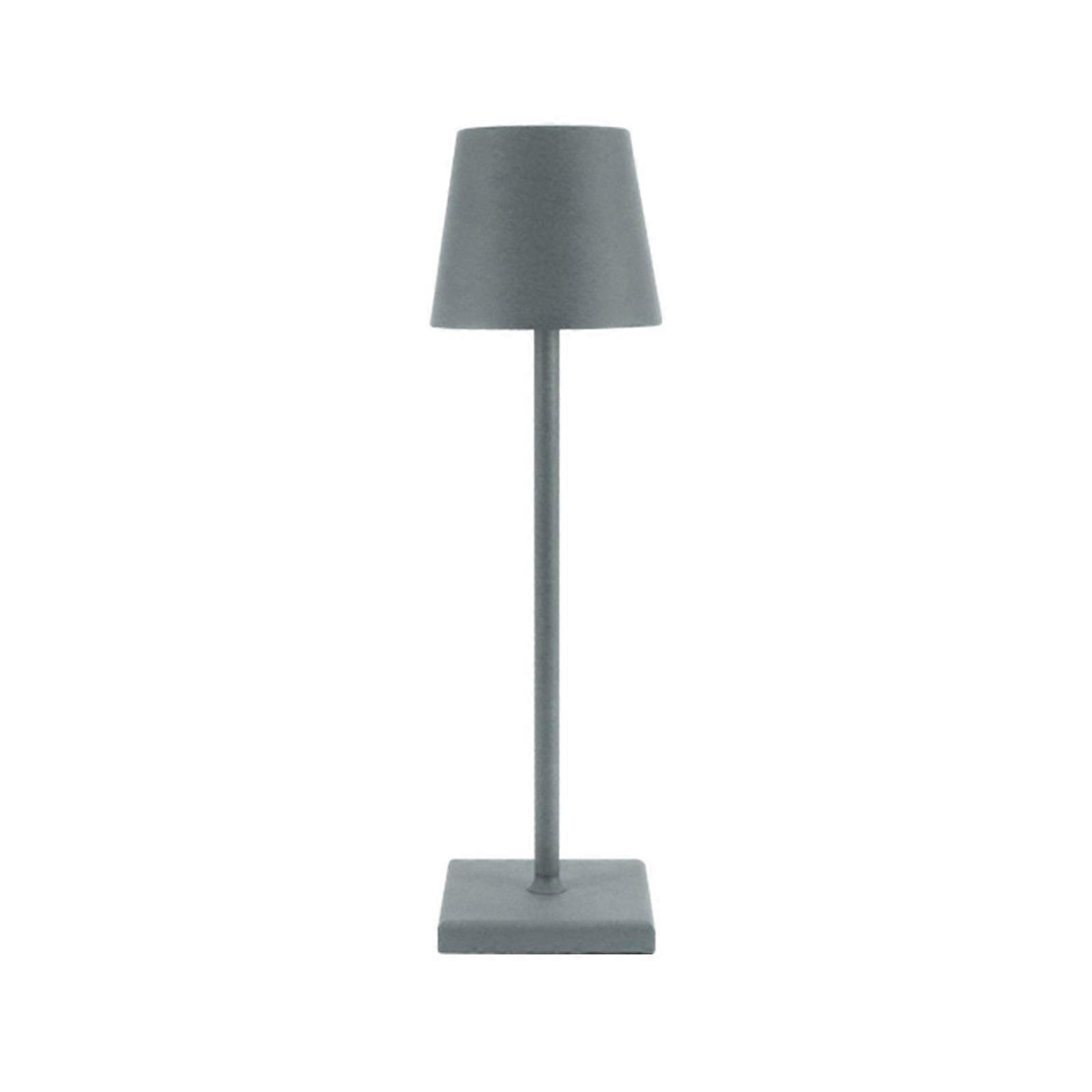 Lâmpada de leitura criativa sem fio para bar restaurante decor alumínio acrílico multicolor cuidados com os olhos luz LED