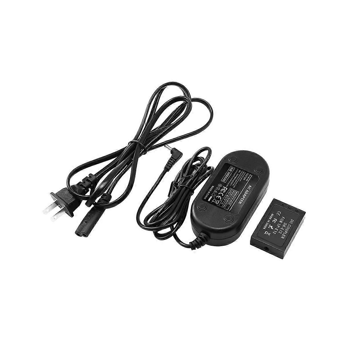 LP-E12 Dummy Battery for M M2 M10 M50 M100 M200 Mark II Camera Dummy Coupler US Plug