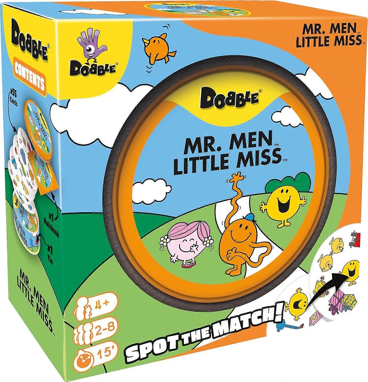 Dobble Mr. Men and Little Miss Card Game (Eco Sleeve)