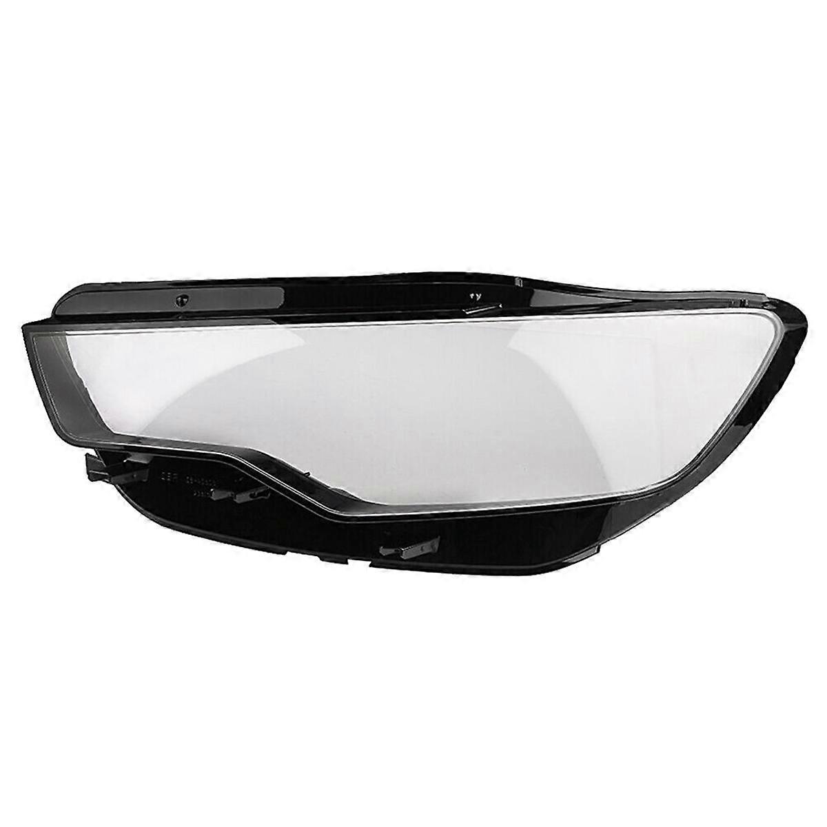 Car Left Front Headlight Clear Lens Cover Headlight Mask for A6 C7 2013-2015 Headlight Shell