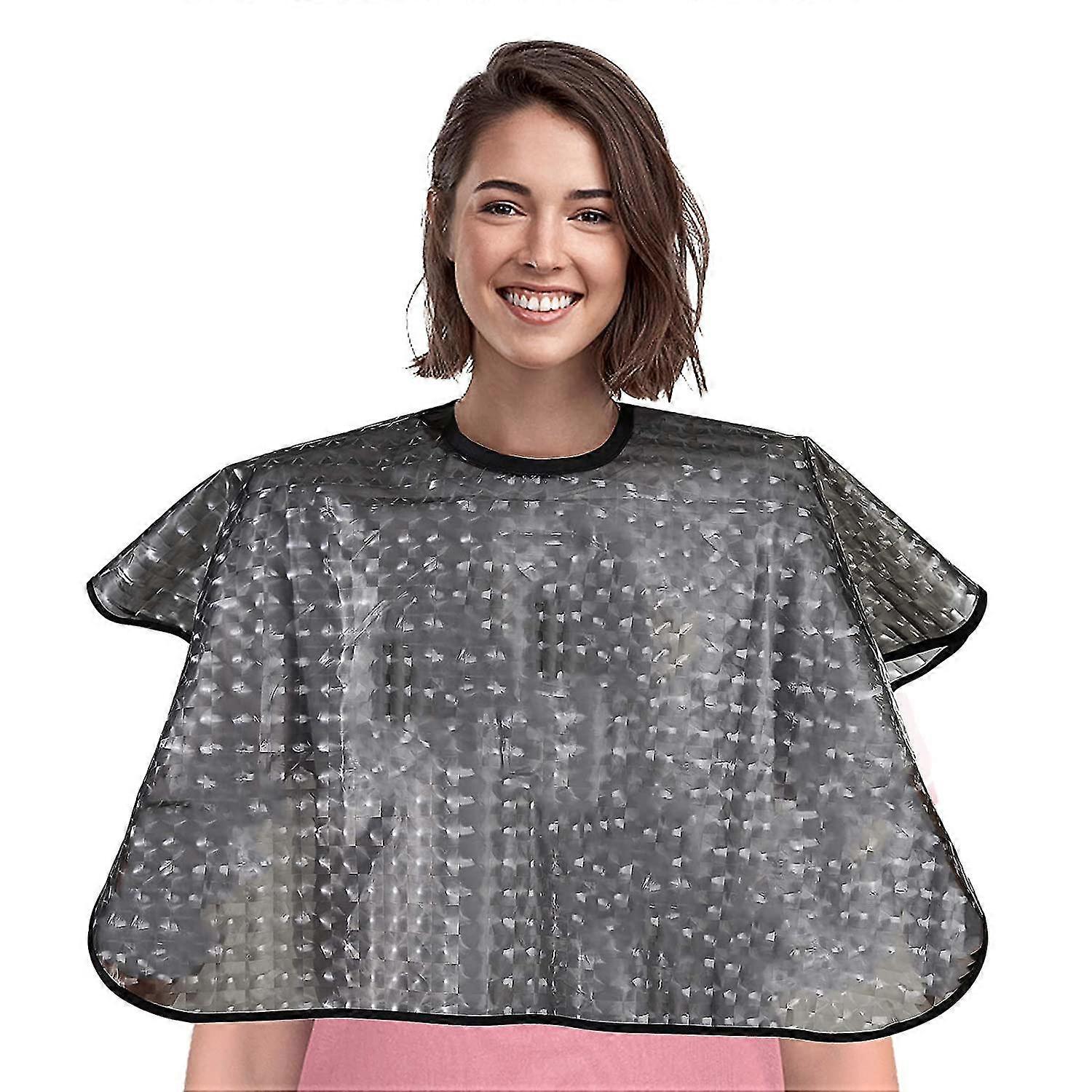 Waterproof Hair Dye Cape,short Comb-out Capes