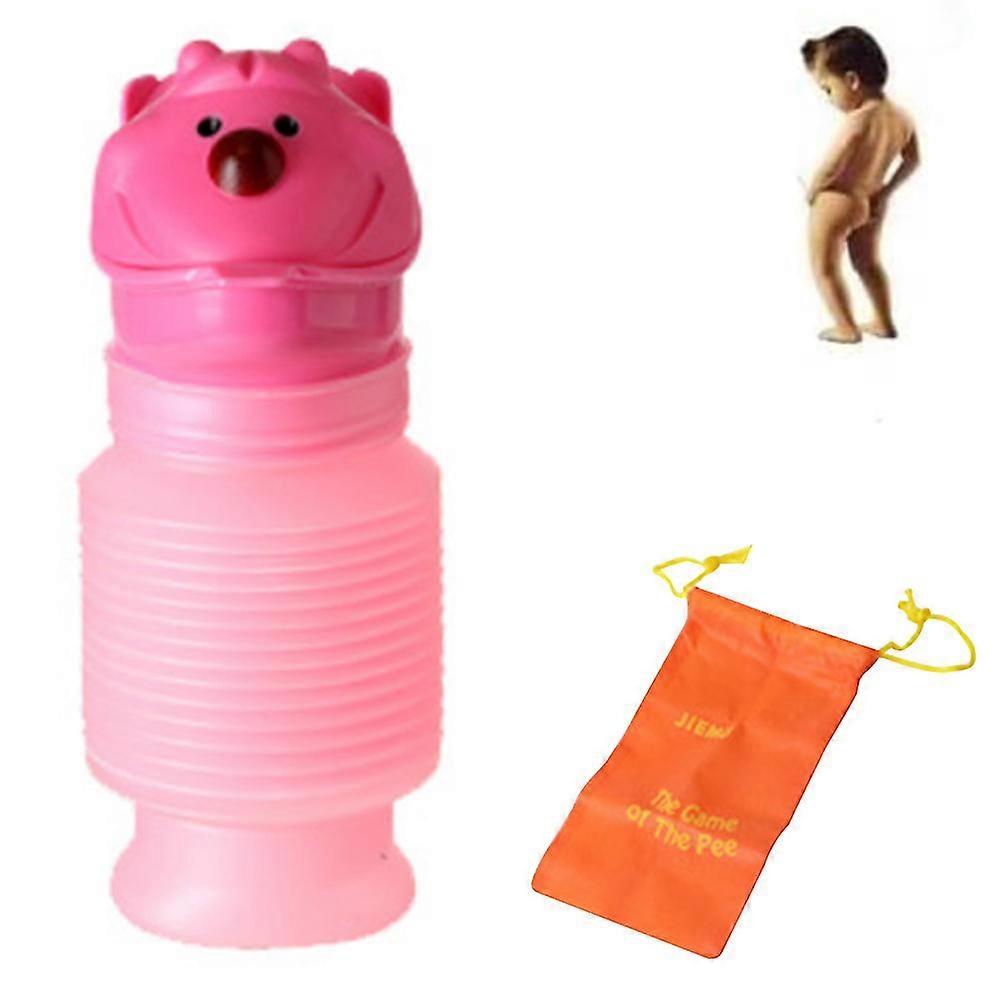 Emergency Urinalretractable Urinalportable Outdoor UrinalPink