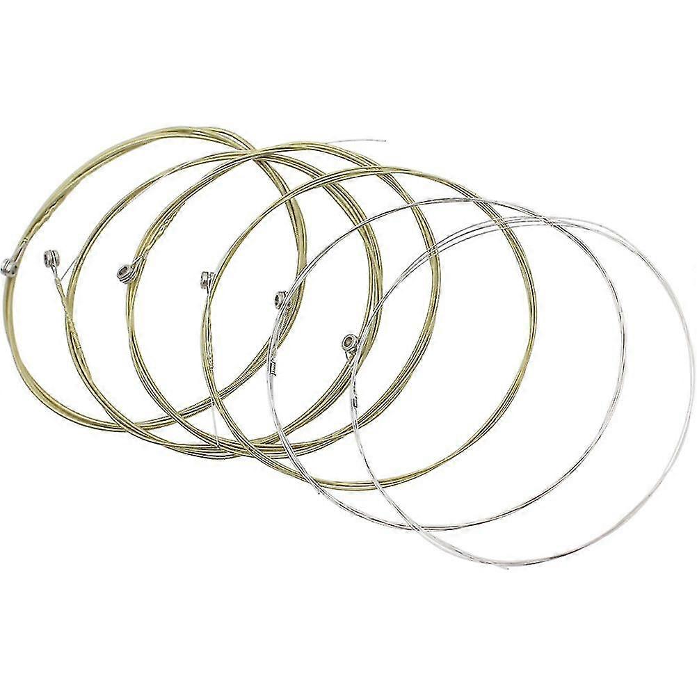 6pcs Acoustic Guitar Strings Guitar Strings Replacement Folk Guitar Strings Guitar Supplies