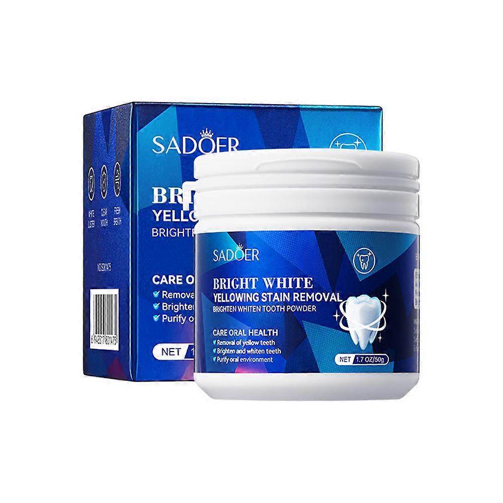 1-3X Poudre De Blanchiment Des Dents Nettoyage En Profondeur Fortement Tache Enlever Jaune Traitement Des Dents Gencives Oral Souffle Frais Éclaircir Poudre De Dents