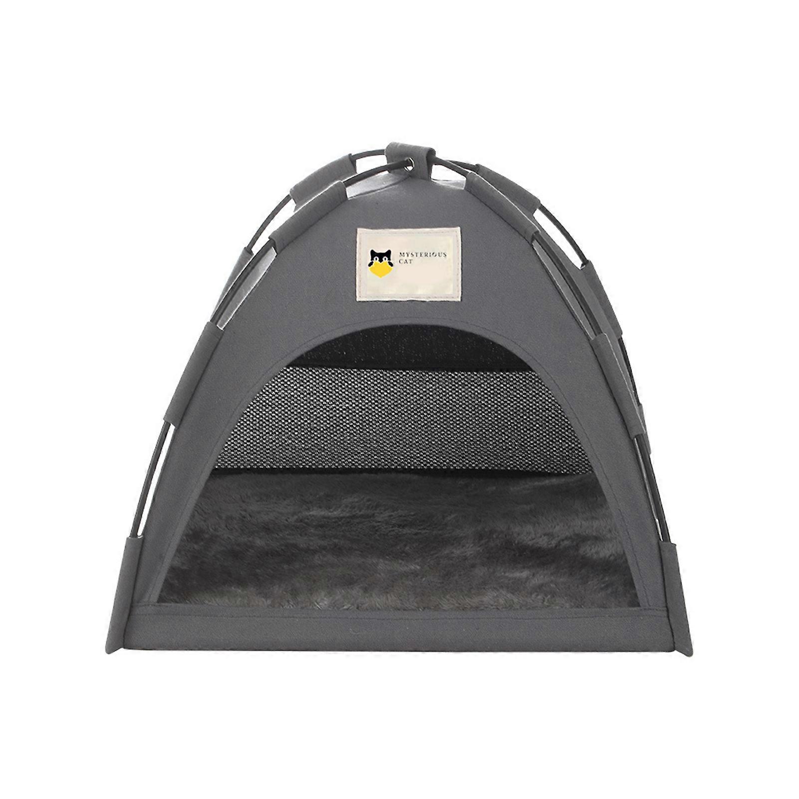 Detachable Pet Tent with Cushion Washable Comforable Cat Dog Teepee House