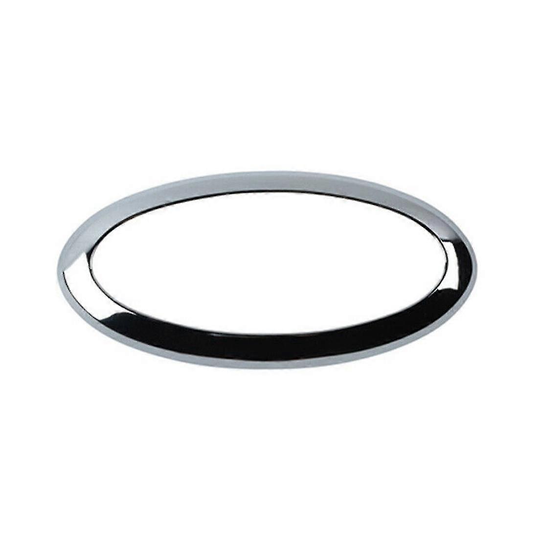 Front Grille Center Logo Emblem Badge Ring Cover For F150 2021 2022 Accessories ,without Camera Abs