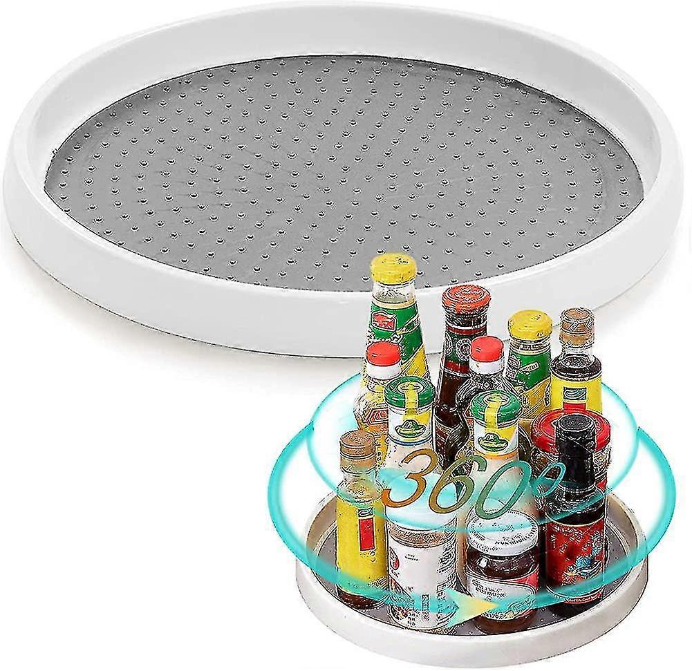Kitchen Organizer. Turntable Spice Rack For Storage In The Kitchen. Non-slip