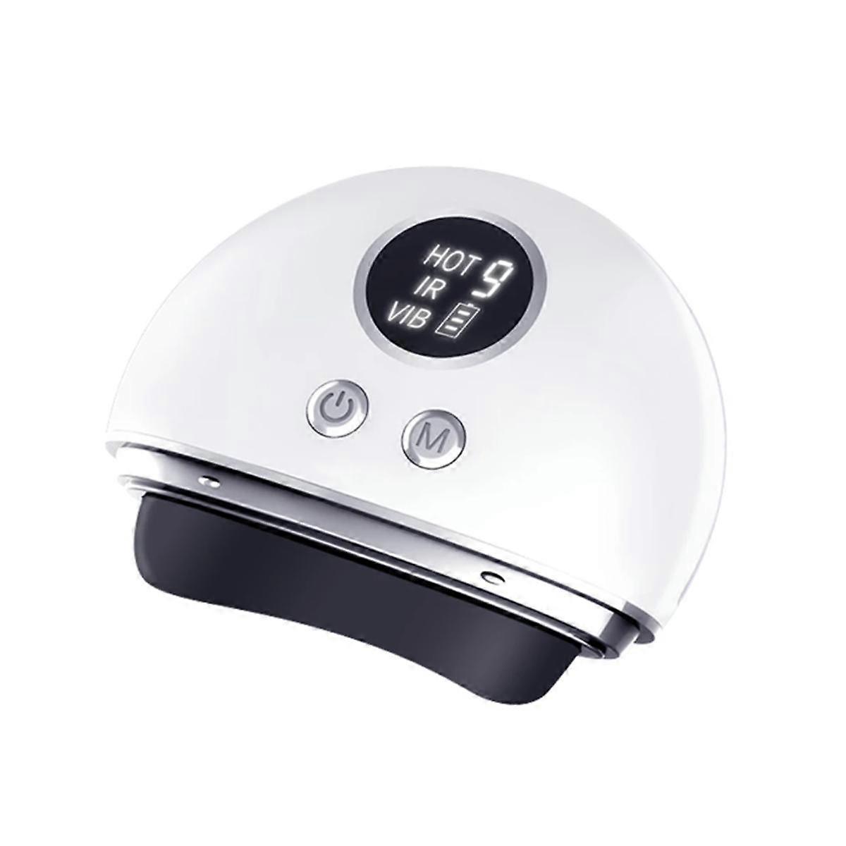 Electric Scraping Board Red Bian Stone Hot Compress High Frequency Vibration Facial Lifting Relaxat