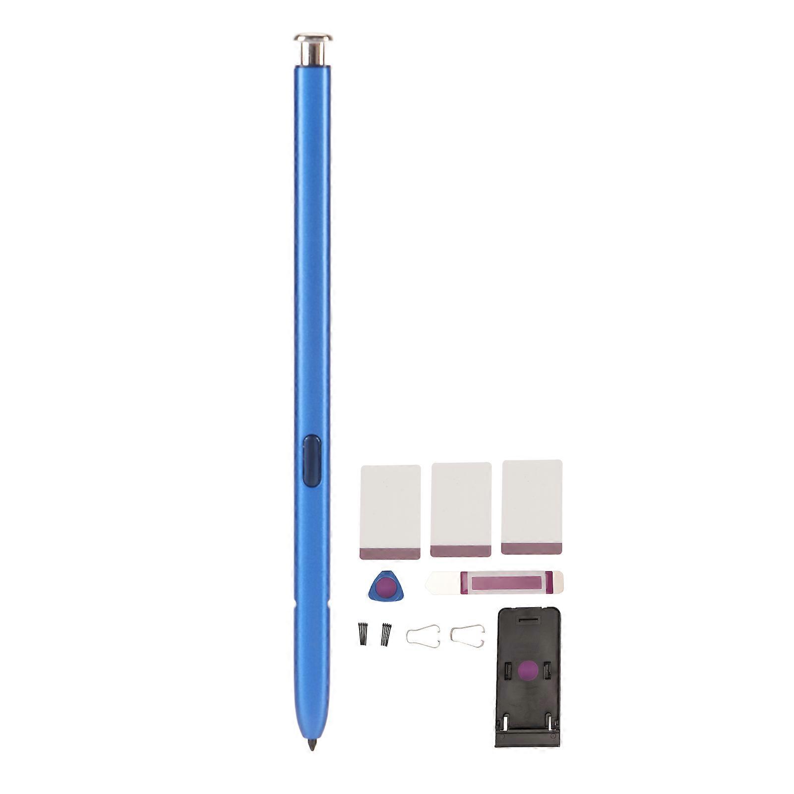 Stylus Pen Accurate with 10 Tips Tweezer Phone Stand Sensitive Replacement Touch Screen Pen for Galaxy Note 10 Lite N770 Blue