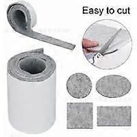 TCGG-1PCS Feutrine Autocollante Meuble, Feutrine Adhesive 2 Rouleaux100*10cm+100*2cmDcoupe Libre de Toute Taille ou Forme Feutre Patin Antiderapant po