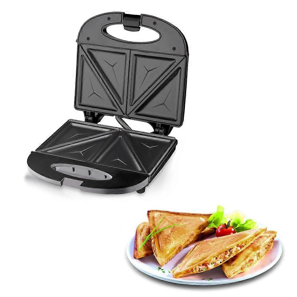 (A) Sandwich maker, Fast and powerful, Easy storage, Non-stick coating, Locking for added security, Heat-resistant handle
