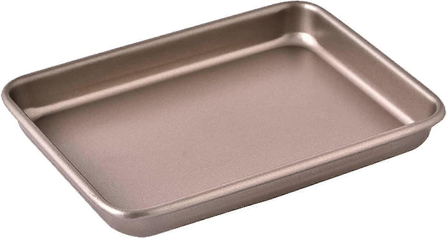 11-inch Baking Pan,carbon Steel Non-stick Baking Sheet Rectangular Deep Bakeware Baking Tray Pans For Cake Pizza Roasting Meat Bread (s(28x23x2.5cm))