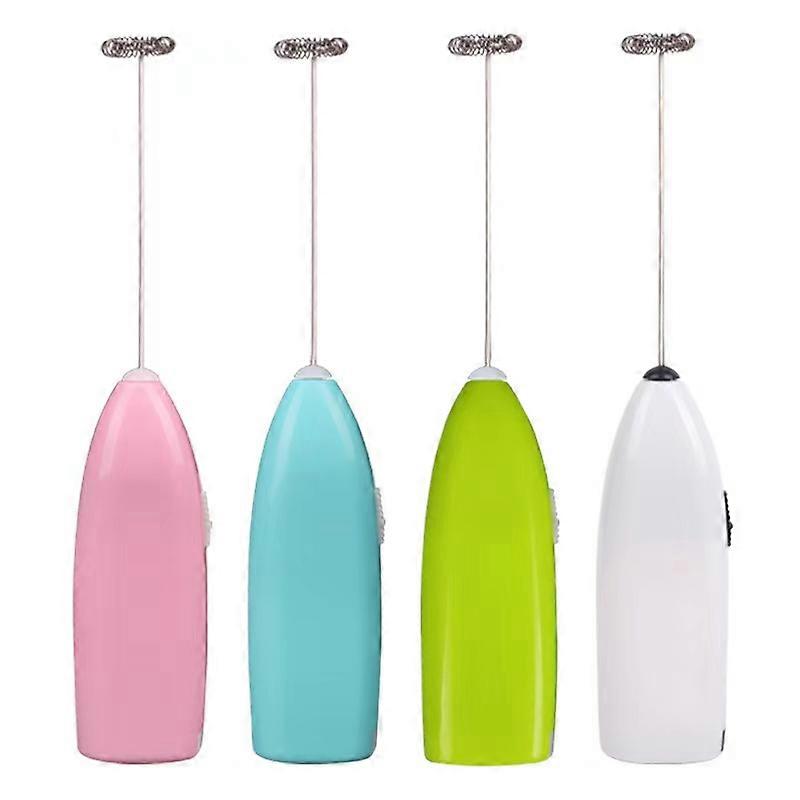 Portable Automatic Battery Operated Egg Beater Powerful Whisk Handheld Foam Maker Blender Mini Electric Milk Frother for Coffee