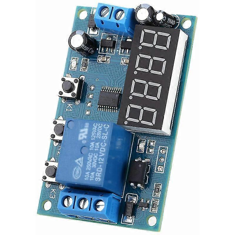 Multifunction Timing Module Cycle Control Switch Dc 12v Timer Relay, Yya-1