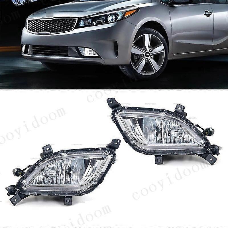 Car light Fog Lamp For kia Forte 2017 2018 Fog lights Front Fog Lamp Driving Lamp headlight 92201-A7500 92202-A7500