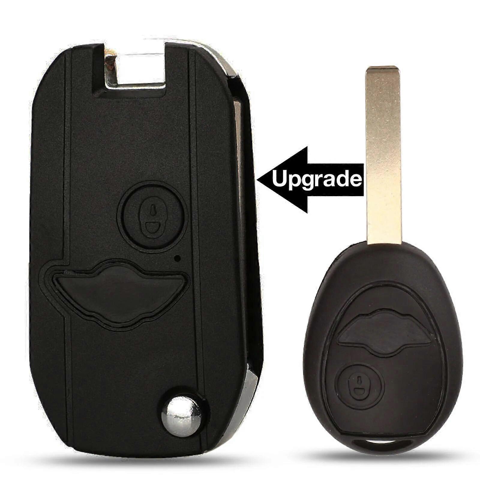 jingyuqin Upgrade Modified 2B Car Key Case Shell Styling Entry Cover For Bmw Mini Cooper R50 R53 Remote Entry Cover Replacement