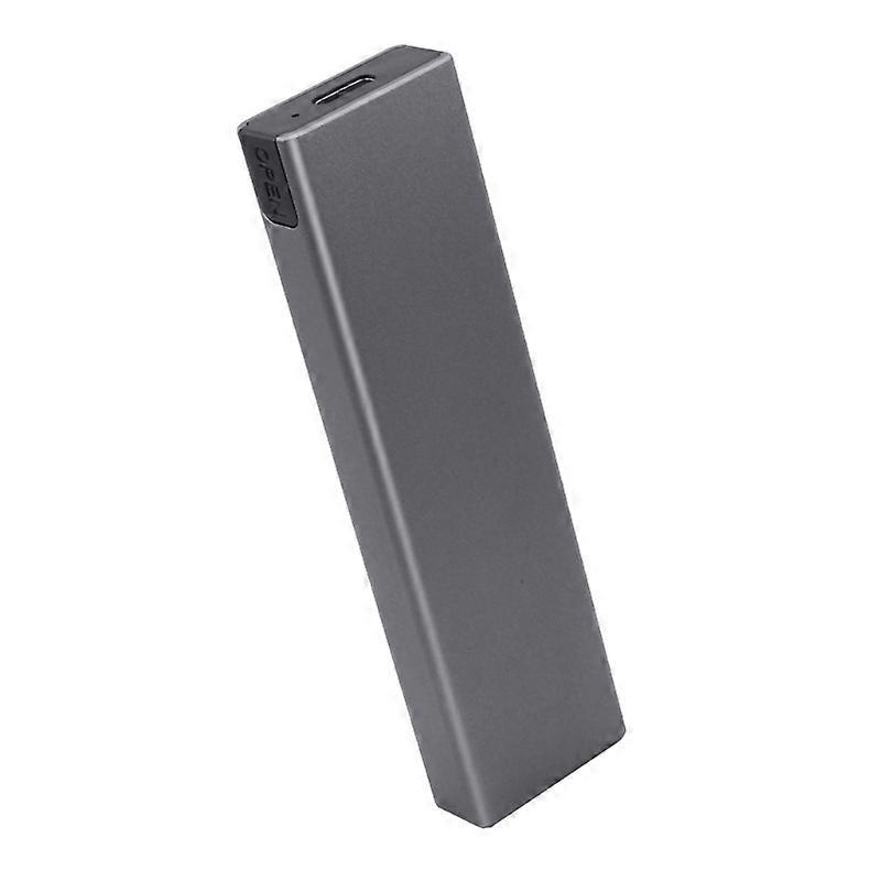 M2 Sata Solid Drive Box Support NVME/NGFF Dual Protocol Usb3.1 Type-C SSD Box