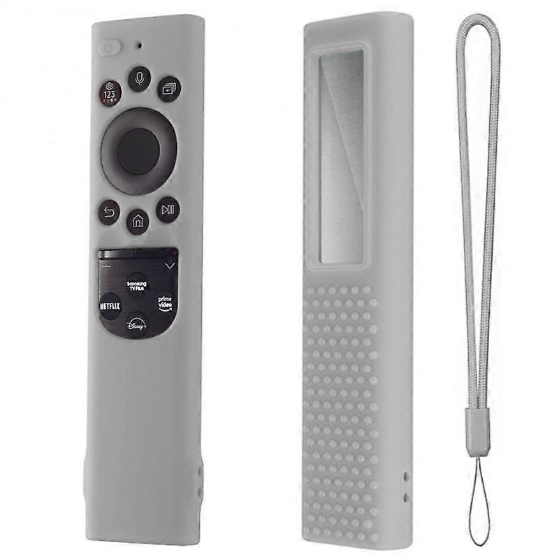 Silicone Protective Cover Suitable For 2022 Samsung TM2280EcoBN59 TV Remote Control Charging Solar Remote Control Protector
