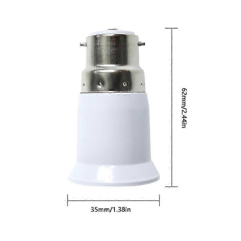 10PCS To E27 Light Socket Lamp Bulb Socket Base Converter Fireproof Holder Adapter