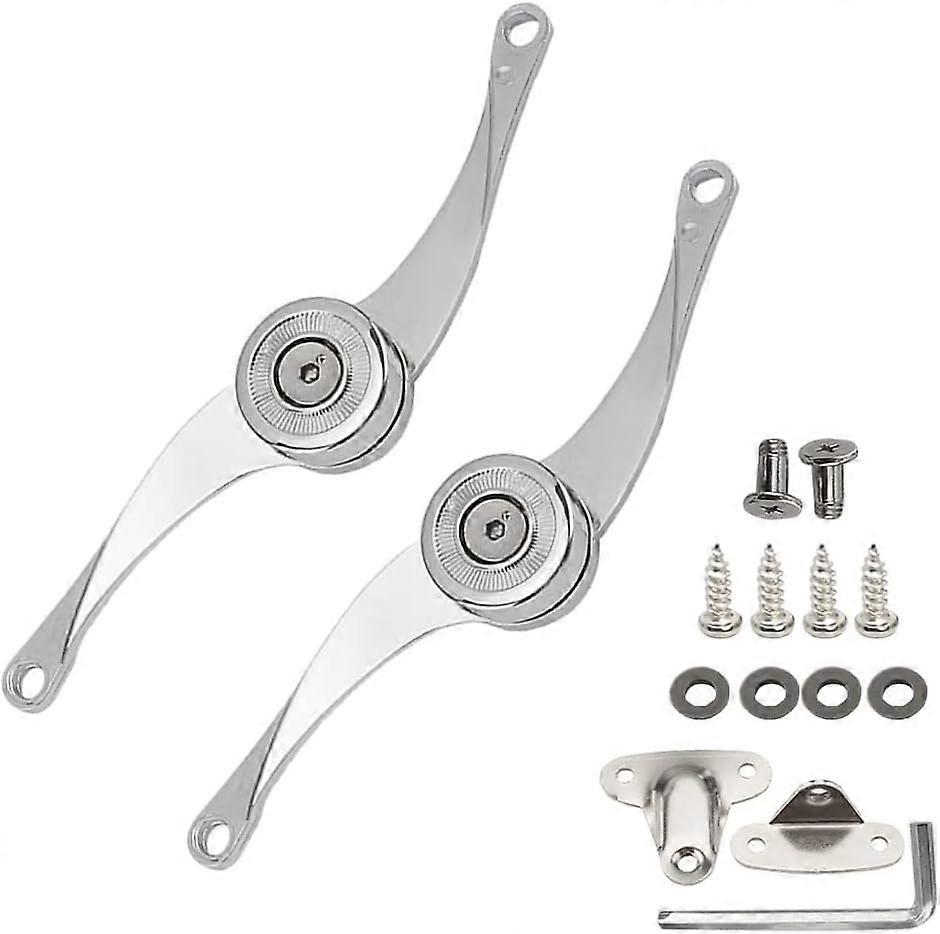 Support Hinge 2pcs Cabinet Door Hinge Support Hinge Compass Hinge Furniture Hinge Folding Support Cabinet Door Hinge