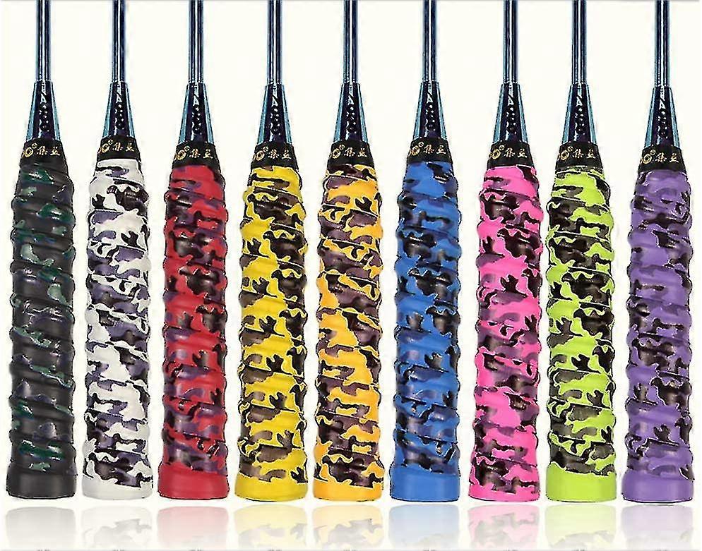Abovehill Tennis Racket Grip Tape Keel Design Camouflage Non-slip For Tennis Racket B