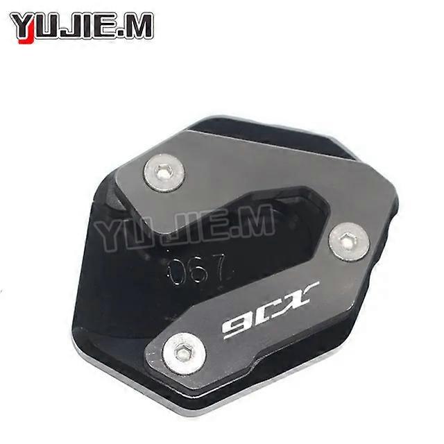 CNC Kickstand Foot Side Stand Extension Pad Support Plate For Yamaha XJ6 XJ6F XJ6N DIVERSION 2009-2015 Motorcycle Accessories