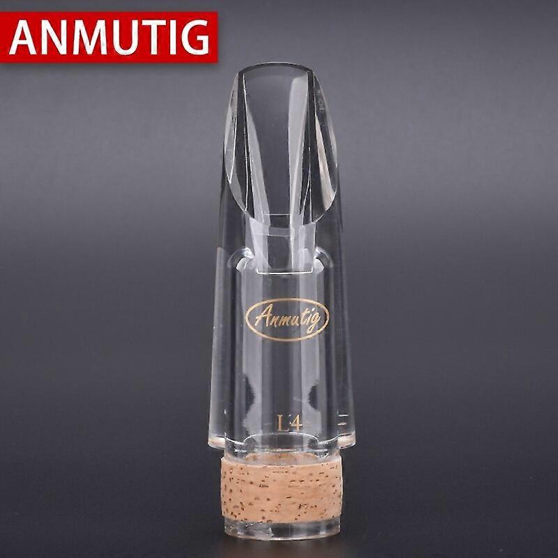 ANMUTIG Bb Clarinet Mouthpiece Acrylic Transparent Material