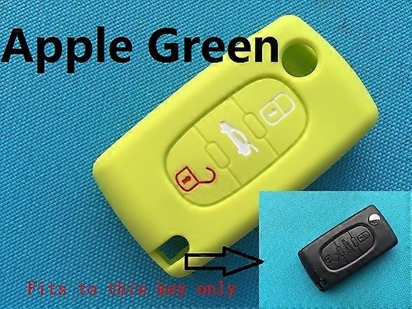 3 Buttons   Key Case Cover For Peugeot 207 407 407SW For Citroen C4 C5 C6 C8 Car Flip Auto Fob Shell Blank Folding