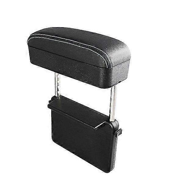 Universal Car Mounted Armrest Box Central Box Elbow Support Pad Car Center Console Armrests For Car Red Line