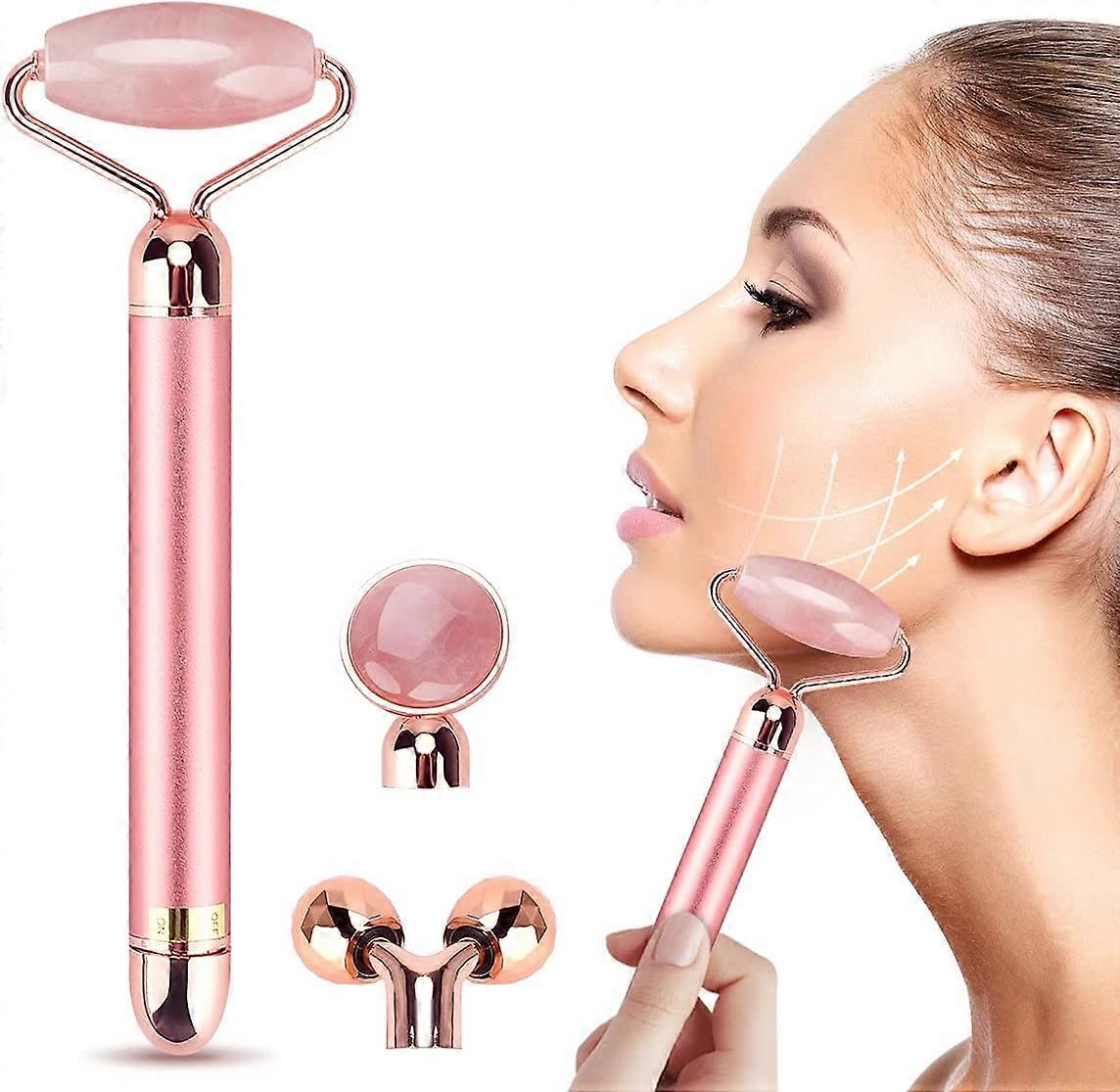 3 in 1 Face Roller Massager Waterproof with 3D Roller