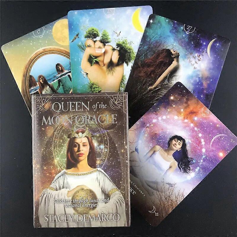 Magical Mermaid Dolphin Oracle Cards Full English PDF Tarot Board Games Playing Divination Fate Entertainment