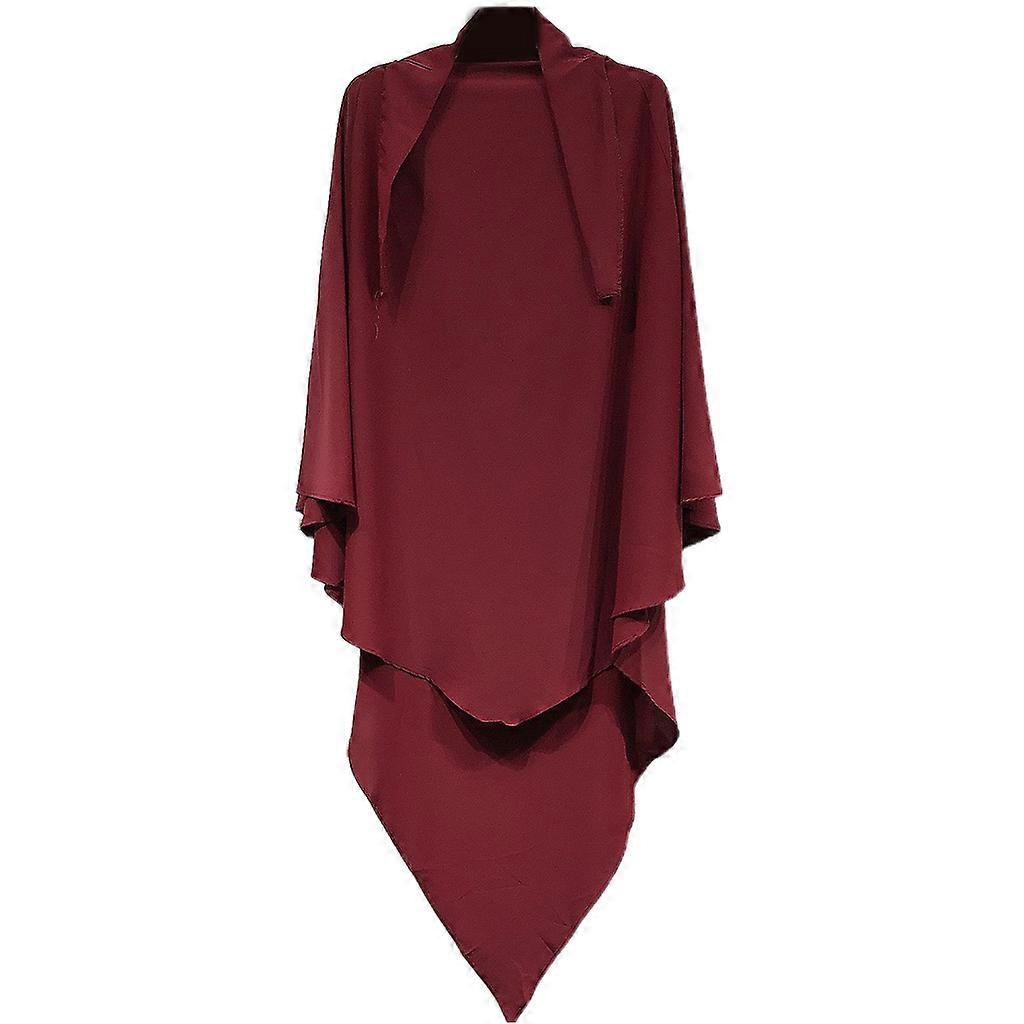 Muslim Women Cotton Hijab Long Scarf Turban Dubai Turkey Shawl Khimar Prayer