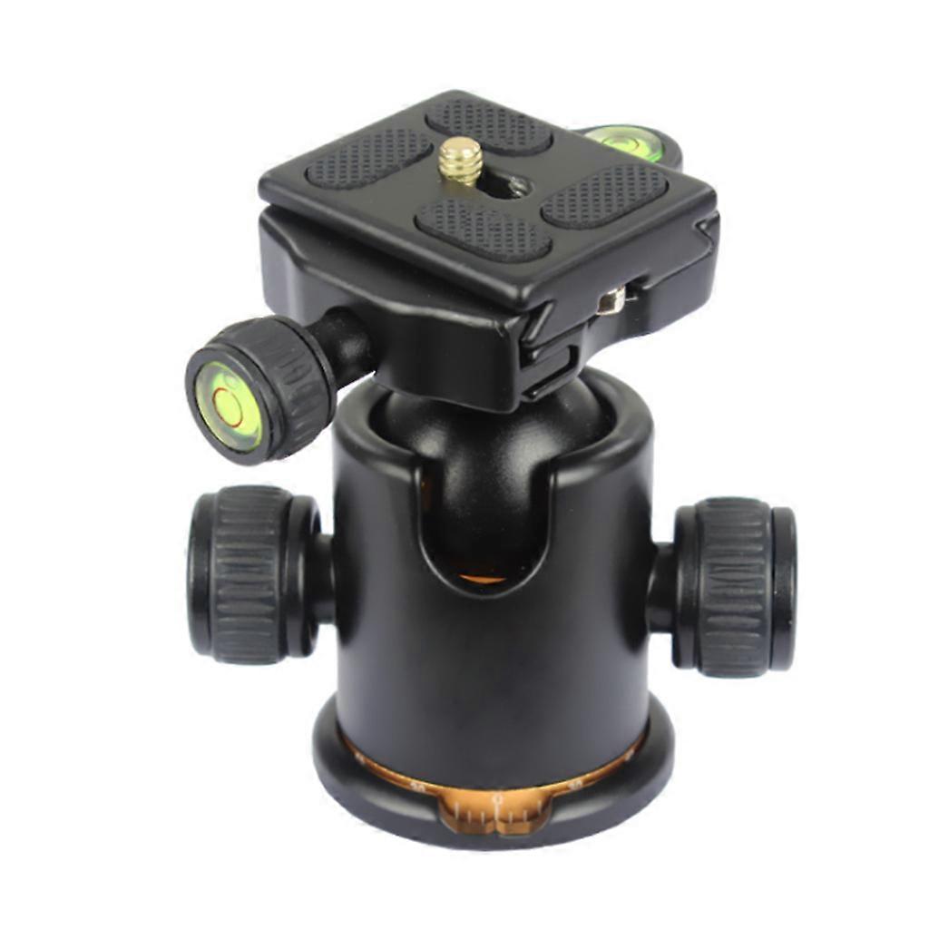 Micro Damping Ball Head 360 Quick Release Plate for Metal Tripod Camera