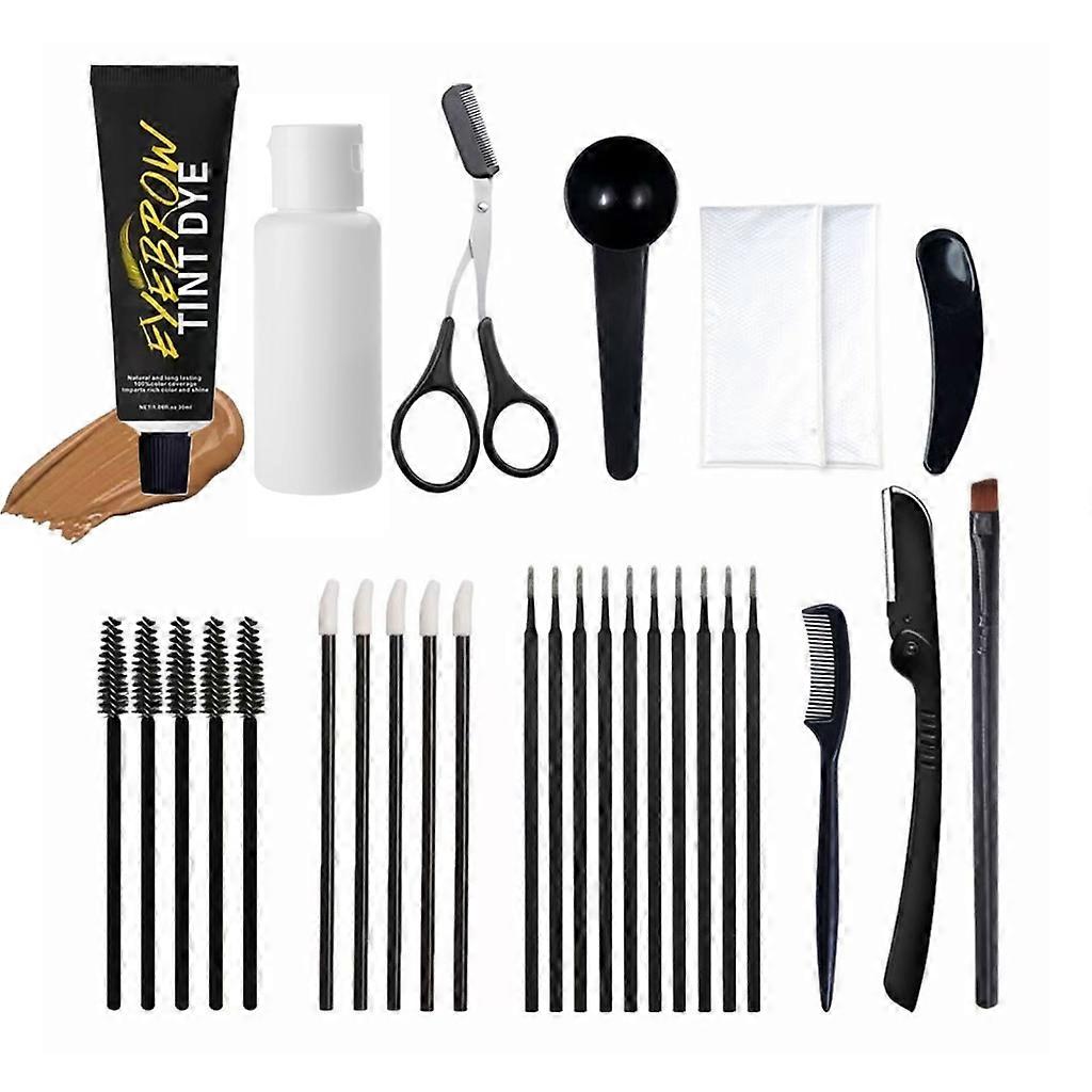 Eyebrow Tinting Kit Brow Tinting Kit Pro Eyebrow Color Kit Eyebow Dyeing Kit