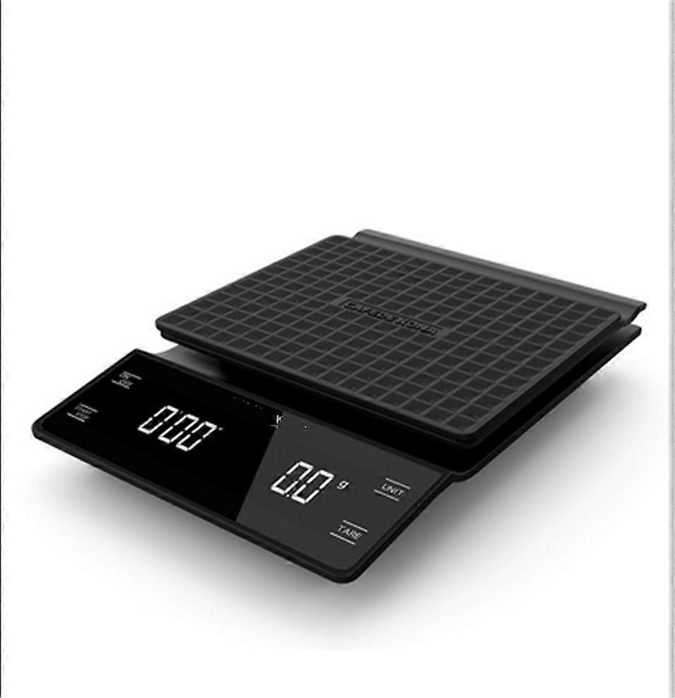 3kg/0.1g Drip Coffee Scale With Timer Portable Electronic Digital Coffee Weight Household Drip Scale Timer LCD Electronic Scale