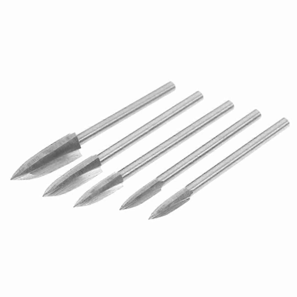 Wood Carving And Engraving Drill Bit Milling Cutter Carving Tools 5pcs/set