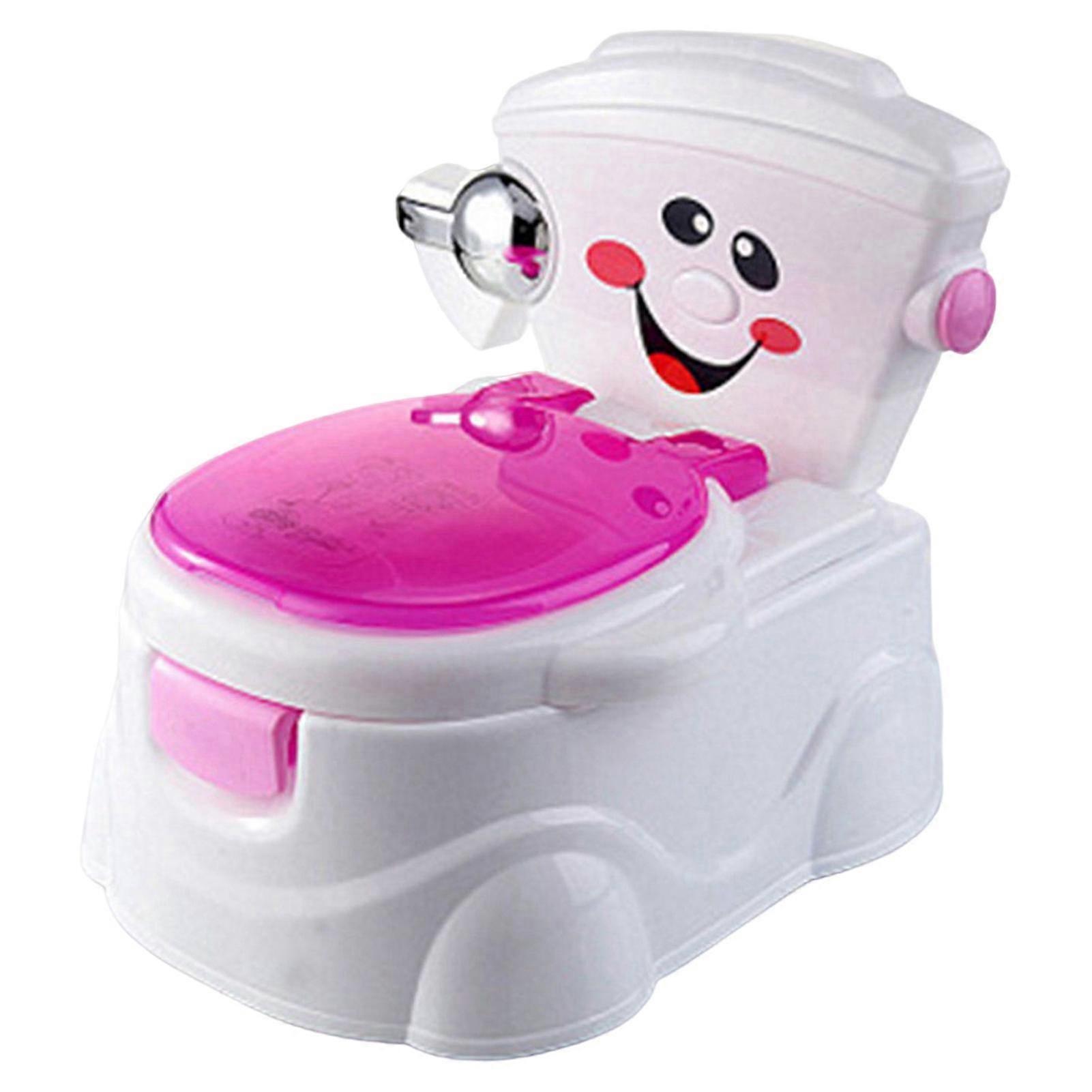 Children Toilet With Lid Detachable Drawer Separation Type Large Capacity Outdoor Portable 3-in-1 Toddler Potty Training Seat Daily Use Qinghai