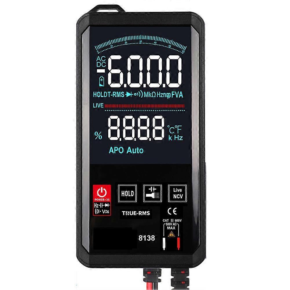 2023 NewTouch Screen Multimeter Automatic Digital 6000 Counts Intelligent Scanning AC Direct Current Measurement NCV True RMS Measurement