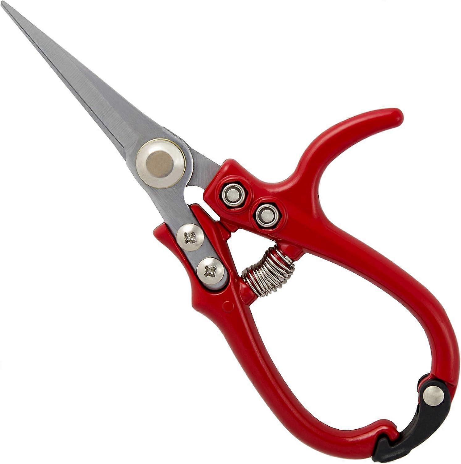 Ergo Gardening Snips  Strong, Lightweight Gardening Scissors Ideal for Houseplants and Flower Arranging  Razor Sharp, Pocket-Sized Pruners - SK5