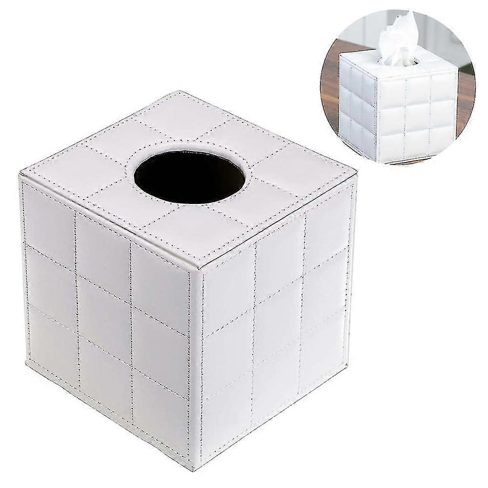 Facial Tissue Holder With Magnetic Bottom
