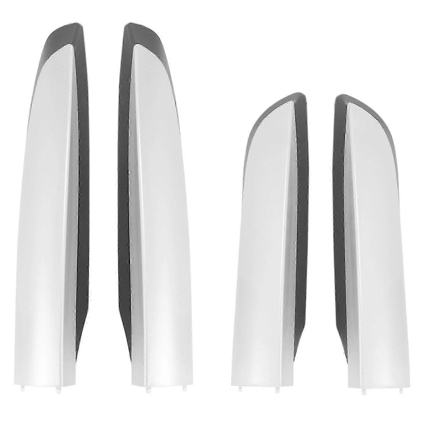 Roof Rack Rail End Cover, 4pcs Roof Rack Cover Shell Cap Replacement For Xa40 2013 2014 2015 2016 2